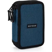 Oxybag Karton P+P Federmäppchen 3tlg. leer UNICOLOR blau 9-83123