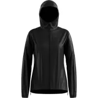 Odlo Wasserdichte X-Alp Performance Knit Laufjacke, Damen - , Farbe:15001 black - black, Größe:S