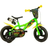 Dino Bikes Kinderfahrrad "Turtles 12" Kinderfahrrad 2-4 Jahre" 1 Gang ohne Schaltung