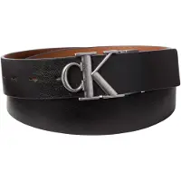 Calvin Klein Ledergürtel "CK BUCKLE TUMBLED 35MM ADJ/REV" Umkehrbar