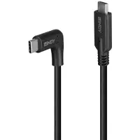 Lindy 32019, 1,5 m, USB C, USB C, USB 3.2 Gen 2 (3.1 Gen 2), 10 Gbit/s, Schwarz