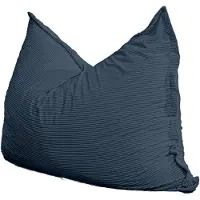 Bananair Sitzsack aus Cord, Bezug abnehmbar 140x180 cm, Mitternachtsblau
