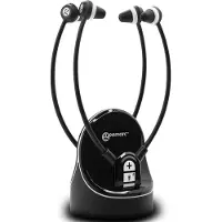 Geemarc Telecom CL7370-2 OPTI, Verkabelt & Kabellos, 100 - 16000 Hz, TV, 55 g, Kopfhörer, Schwarz
