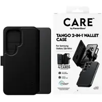 CARE by PanzerGlass Samsung Galaxy S26 Ultra Hülle - Kunstleder - - 2 in 1 Case/Klapphülle - Transparent