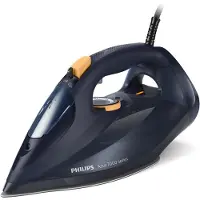 Philips Bügeleisen 7000 Series mit Keramikbügelsohle, 55 g/min kostanter Dampf, 3000 W, Blau (DST7060/20)