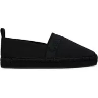 Calvin Klein Espadrilles Oblique Espadrille Webbing HW0HW02934 Schwarz
