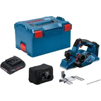 Bosch GHO 18V-26 Professional Akku Hobel 18 V 2,6 mm Brushless + 1x ProCORE Akku 4,0 Ah + L-Boxx - ohne Ladegerät