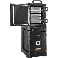 Vevor Isolierter Speisenbehälterträger Warmhaltebox für Gastronomie 75 L x 2