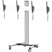 My Wall Standfuß für 2 LCD Bildschirme für Bildschirme 40“ - 55“ (102 - 140 cm), Belastung bis 50 kg pro Bildschirm keine Einzellieferung ins Ausland möglich