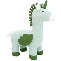 Crochetts Großes geflügeltes Einhorn-Plüschtier mit Zusatzsitz für Kinder LT-FTDJS – 98 x 33 x 88 cm MAXI