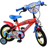 Volare Kinderfahrrad Paw Patrol 12 Zoll, ohne Rücktrittbremse