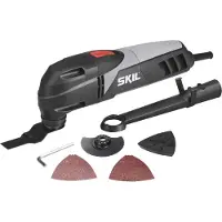 Skil Multitool 250 W mit Sägeblättern, Schleifpapier und Staubadapter 1475 AA