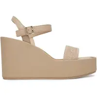 Calvin Klein Sandalen Wedge 70 Sndl Webbing Lth HW0HW02882 Beige 40