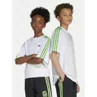 Adidas Originals T-Shirt Minecraft JW7750 Weiß Loose Fit 164