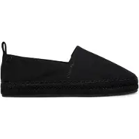Calvin Klein Espadrilles Oblique Espadrille Canvas HW0HW02931 Schwarz 38