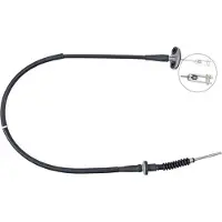 ABS . K27150 Kupplungsseil Seilzug für OPEL AGILA (A) (H00)