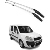 Omtec Dachreling 2520933 Fahrzeugdach beidseitig für FIAT Doblo Cargo (223) Aluminium