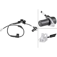 A.B.S. Sensor Raddrehzahl passiver Sensor 770 mm Kabel . für KIA MAGENTIS