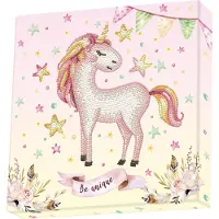 Diamond Dotz DBX.023, Diamanten-Mal-Set für Kinder, Mehrfarbig