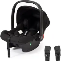 Zesso Baninni i-Size Autositz Gruppe 0+ Luiz Schwarz + Adapter Set