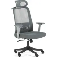 Idea New Garden Srl Ergonomischer Bürostuhl mit verstellbarer Lendenstütze, Armlehnen und Kopfstütze – hoher Komfort und modernes Design für Arbeit und Studium