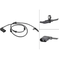ABS . Sensor Raddrehzahl passend für MERCEDES-BENZ S-Klasse Limousine (W222, V222, X222) 31990