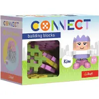 Trefl Connect, Bausteine, 4 Jahr(e), Zellulose, Kunststoff, 35 Stück(e), 124 g