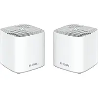 D-Link COVR‑X1862 AX1800 Dual Band Whole Home Mesh Wi‑Fi 6 System, 2er Set