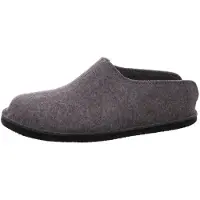 Iesse Schuh Haflinger Damen Herren Hausschuh Pantoffel Flair Smily 311013, Größe:42 EU, Farbe:Grau