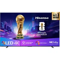 Hisense 100E7Q PRO (253 cm (100 Zoll), schwarz, UltraHD/4K, Tripple Tuner, USB Recording, Time Shift, 144Hz Panel)