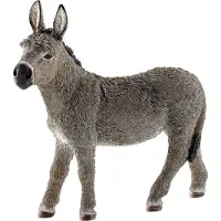 Schleich FARM WORLD Esel, 3 Jahr(e), Farm, Farm animals / farm toys, Mehrfarbig, Kunststoff, 1 Stück(e)