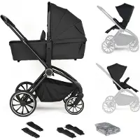 Babygo 3in1 Kombikinderwagen Harmony, black