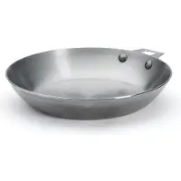 De Buyer 5630.24, Rund, Allzweckpfanne, Edelstahl, Edelstahl, Stahl, Keramik, Gas, Halogen, Induktion