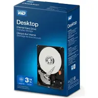 Western Digital Desktop Everyday, 3 TB, 5400 RPM, 64 MB, 3.5", Serial ATA III