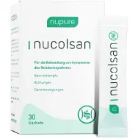 Nupure nucolsan bei Reizdarm Plv.z.Susp.-Herst. 30x3 g Pulver zur Herstellung einer Susp. zum Einnehmen