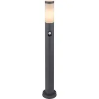 Globo Lighting Außenleuchte Edelstahl anthrazit, 1x E27