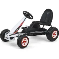Milly Mally Viper Weißes Pedal-Gokart