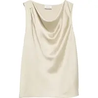 Comma Schweres Satin-Wasserfall-Top