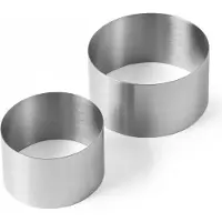 Hendi Tortenring Edelstahl 70x45 mm