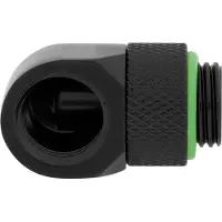 Corsair Microsystems Corsair CX-9055009-WW, Schwarz, Anpassung, Flüssigkeit, Messing, 90°, 2 x 90° Rotary Adapters