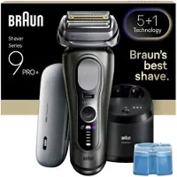Braun 9 Pro+ 9675cc Rasierer Durchsichtig Durchsichtig One Size