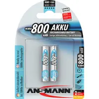 Ansmann 5030982 1x2 maxE NiMH Akku Micro AAA 800 mAh 5030982