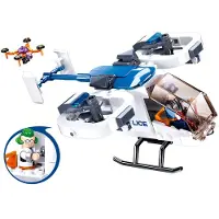 Sluban SlubanM38-B0825 - Police Chase with Pull Back Motor