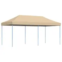 Syfax Party-Zelt Beige 292 x 580 x 315 cm Oxford-Stoff