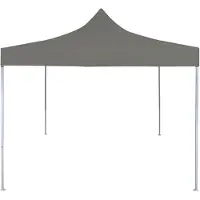 vidaXL Party-Zelt Anthrazit 291 x 291 x 315 cm Oxford-Stoff
