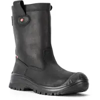 Sixton Sicherheits-Winterstiefel MONTANA S3 EN ISO 20345:2011 S3 WR CI SRC schwarz Größe 42