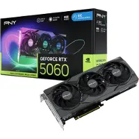 PNY GeForce RTX 5060 8GB, GeForce RTX 5060, 8 GB, GDDR7, 128 Bit, 7680 x 4320 Pixel, PCI Express x8 5.0