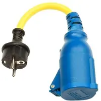 Victron Energy Adapterkabel 16A/250Vac Schutzkontaktstecker CEE Kupplung