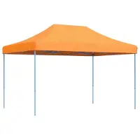 Syfax Party-Zelt Orange 279 x 410 x 315 cm Oxford-Stoff