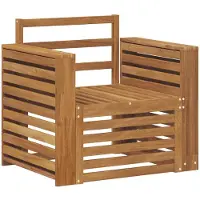 Syfax Outdoor-Sofa Massivholz Akazie Natur